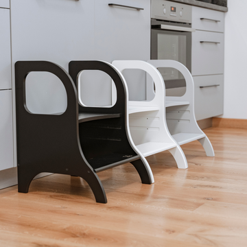 Ette Tete MIIMO® in hoogte verstelbaar opstapje – Zwart – productbeeld 6 — 6