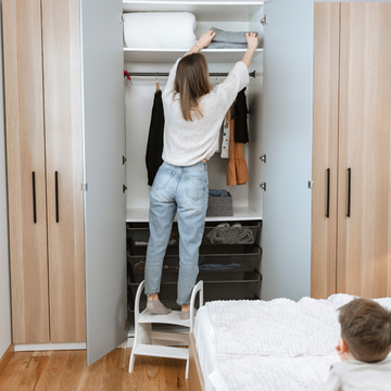 Ette Tete MIIMO® in hoogte verstelbaar opstapje – Wit – productbeeld 3 — 3