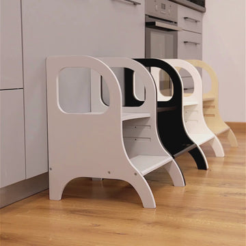 Ette Tete MIIMO® in hoogte verstelbaar opstapje – Wit – productbeeld 7 — 7
