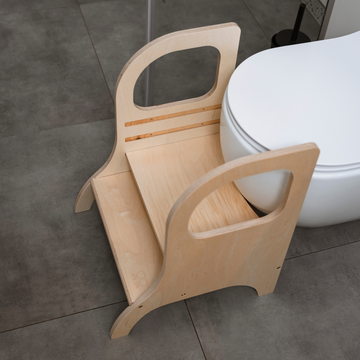 Ette Tete MIIMO® in hoogte verstelbaar opstapje – Grijs – productbeeld 10 — 10