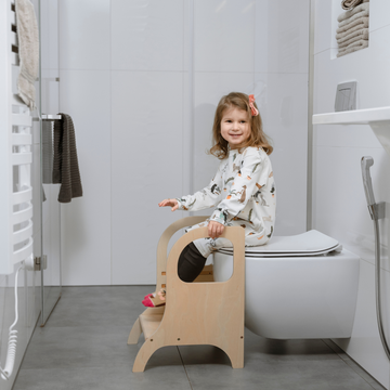 Ette Tete MIIMO® in hoogte verstelbaar opstapje – Naturel hout – productbeeld 20 — 20