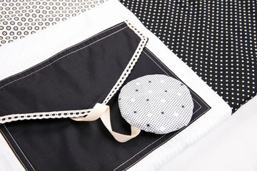 Baby Activity Mat, 100x100cm - Black and White — 7