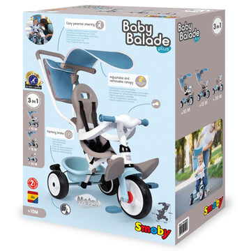 Baby Balade Plus Tricycle - Blue — 7