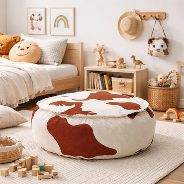 Bean Bag for Kids - Round, Cow — 2