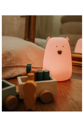 Big Bear Silicone Lamp with Remote - Pink — 5