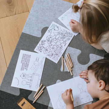 Ette Tete vilten puzzelspeelmat – 9 delen – productbeeld 6 — 6