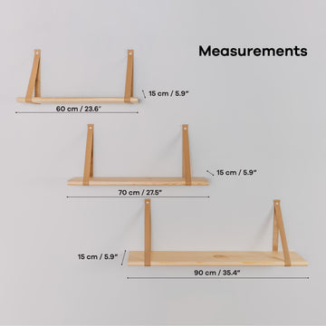 Floating Shelf, 70 cm  — 2