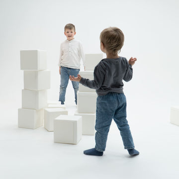 Foam Mega Cube Building Block - Pine Green — 3
