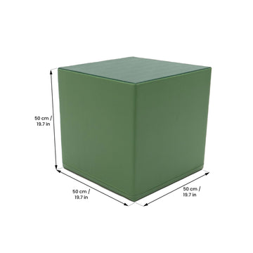 Foam Mega Cube Building Block - Pine Green — 6