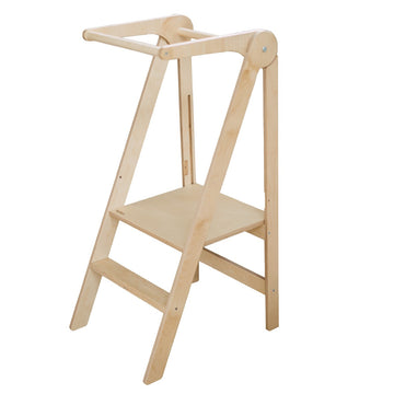 Foldable Kitchen Tower With Removable Rail — 2