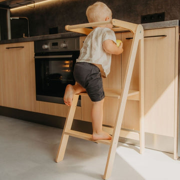 Foldable Kitchen Tower With Removable Rail — 8