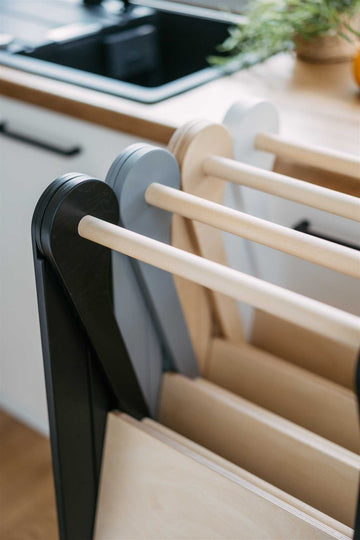 Foldable Kitchen Tower With Removable Rail — 14