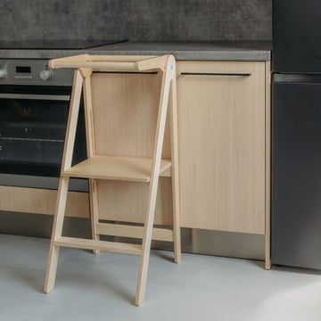 Foldable Kitchen Tower With Removable Rail — 6