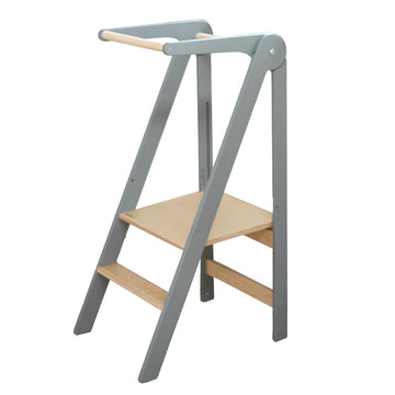 Foldable Kitchen Tower With Removable Rail — 11