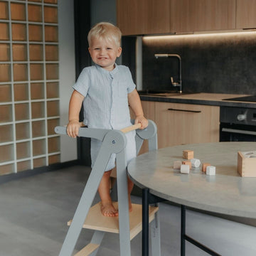 Foldable Kitchen Tower With Removable Rail — 20