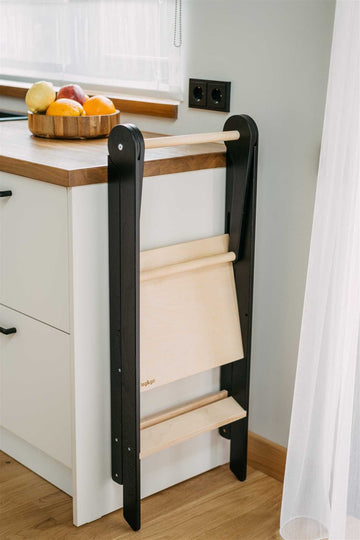 Foldable Kitchen Tower With Removable Rail — 16