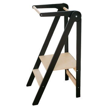Foldable Kitchen Tower With Removable Rail — 19
