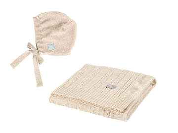 HOPE Gift Set For Baby - Blanket and Bonnet — 3