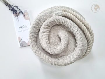 HopOn Swing - Bouclé Pearl White — 3