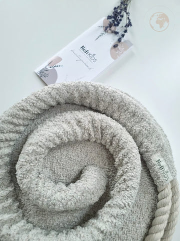 HopOn Swing - Bouclé Pearl White — 2