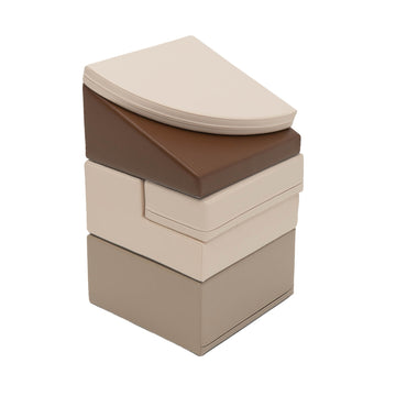 Soft Play 5 Foam Block Set - Chocolate Dune Corner Climber — 6