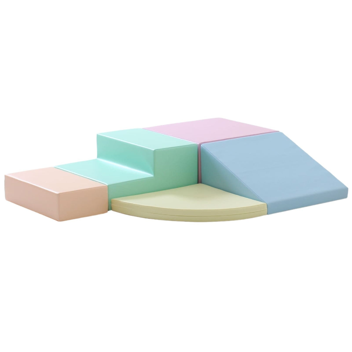 IGLU zachte hoekklimmerset – lichte pasteltinten (5 stuks) — afbeelding 2