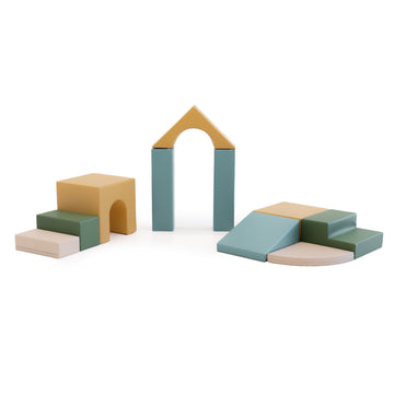 Soft Play 10 Foam Block Set - Pastel Sea Creativity — 5