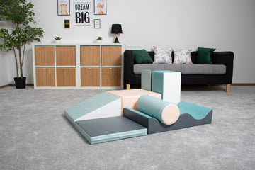 Soft Play 7 Foam Block Set - Light Pastel Discoverer — 5