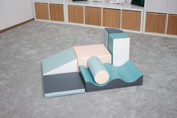 Soft Play 7 Foam Block Set - Light Pastel Discoverer — 6