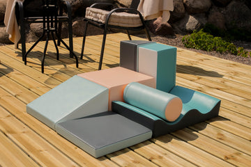 Soft Play 7 Foam Block Set - Light Pastel Discoverer — 4