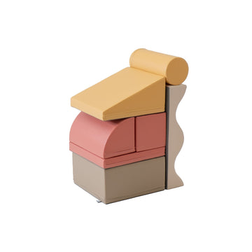 Soft Play 7 Foam Block Set - Pastel Pink Discoverer — 11