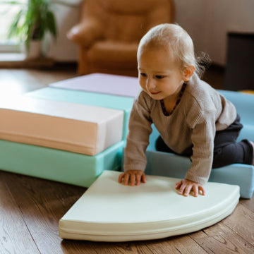 Soft Play 6 Foam Block Set - Light Pastel Explorer — 27