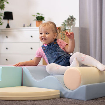 Soft Play 6 Foam Block Set - Light Pastel Explorer — 37