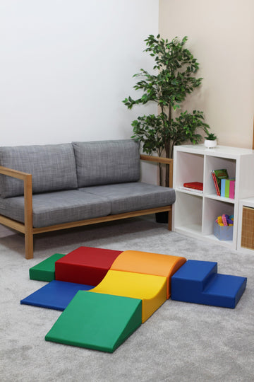Soft Play 7 Foam Block Set - Multicolor Little Crawler — 5