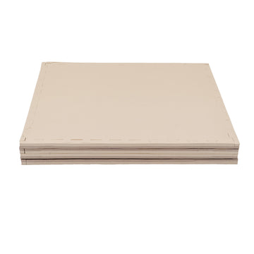 Large Foam Puzzle Mats - Beige / Dark Beige — 4