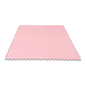 Large Foam Puzzle Mats - Baby Pink / Baby Blue — 7