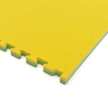 Large Foam Puzzle Mats - Spring Green / Yellow — 7
