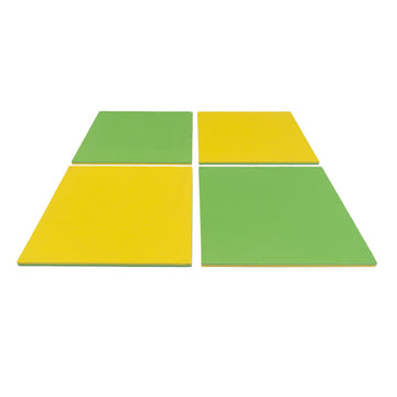 Large Foam Puzzle Mats - Spring Green / Yellow — 14