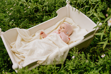 LOVE Gift Set For Baby - Blanket, Romper and Bonnet — 2