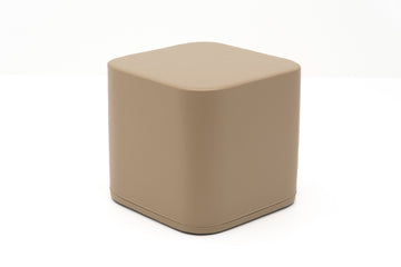 Large Play Pouf Cube - Beige — 3