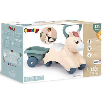 Little First Ride-On Pony with Trailer — 4