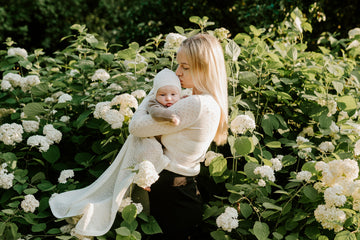 Merino wool baby blanket DELIGHT — 3