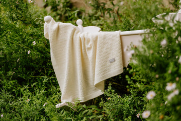 Merino wool baby blanket HAPPINESS — 4