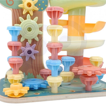 Montessori 4in1 Ball Track Activity Tree — 8