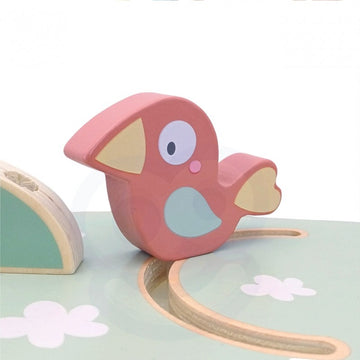 Montessori 4in1 Ball Track Activity Tree — 9