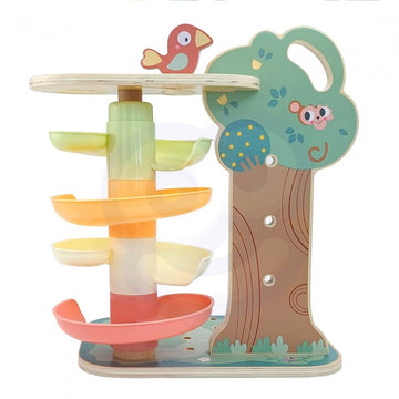 Montessori 4in1 Ball Track Activity Tree — 7