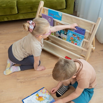 Ette Tete Montessori-boekenrek voor klimrekken – productbeeld 6 — 6