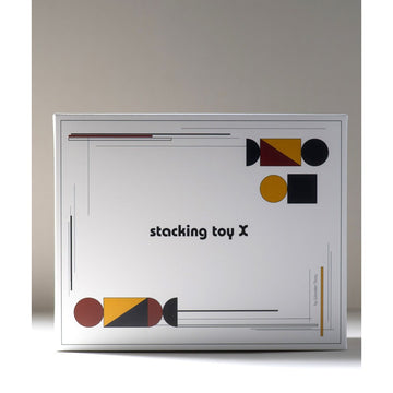 Montessori-inspired Modern Stacking Toy Modern X — 5