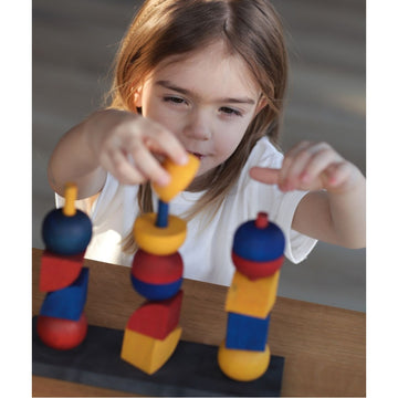 Montessori-inspired Modern Stacking Toy Modern Y — 4