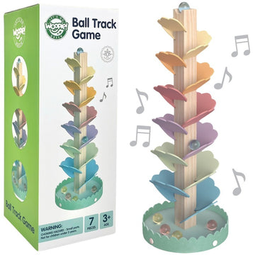 Musical Rainbow Wooden Ball Track — 8